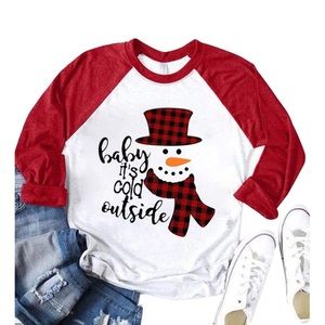 Christmas Snowman Women’s top